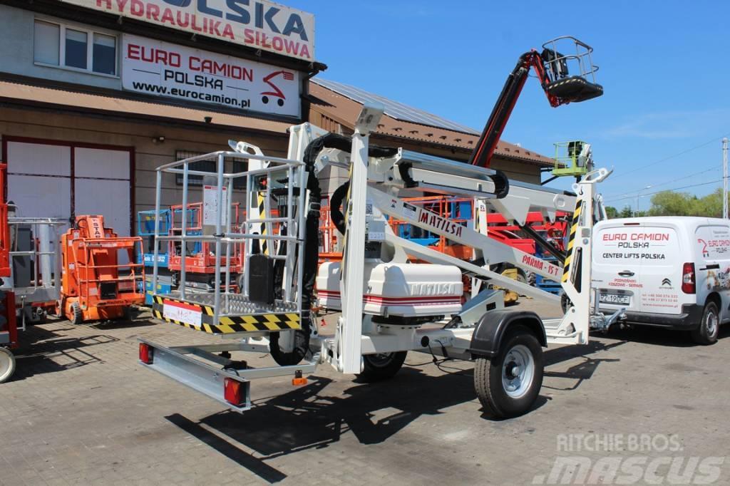 Matilsa Parma 15T - 15 m trailer lift Genie Niftylift Εναέριες πλατφόρμες τοποθετημένες σε ρυμούλκα