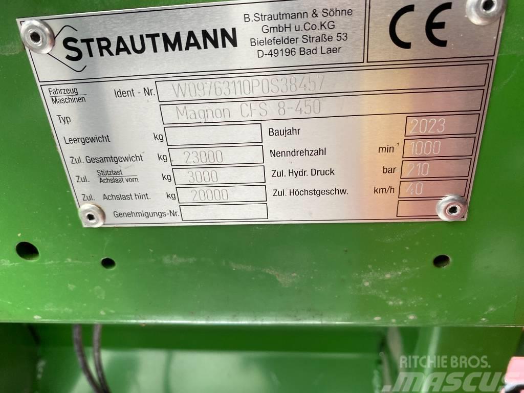 Strautmann Magnon CFS 8-450 Ρυμούλκα με διάταξη αυτοφόρτωσης