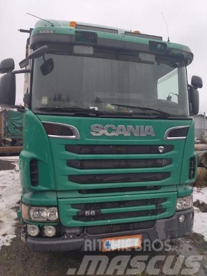 Scania 560 +Laurell Φορτηγά θρυμματισένου ξύλου
