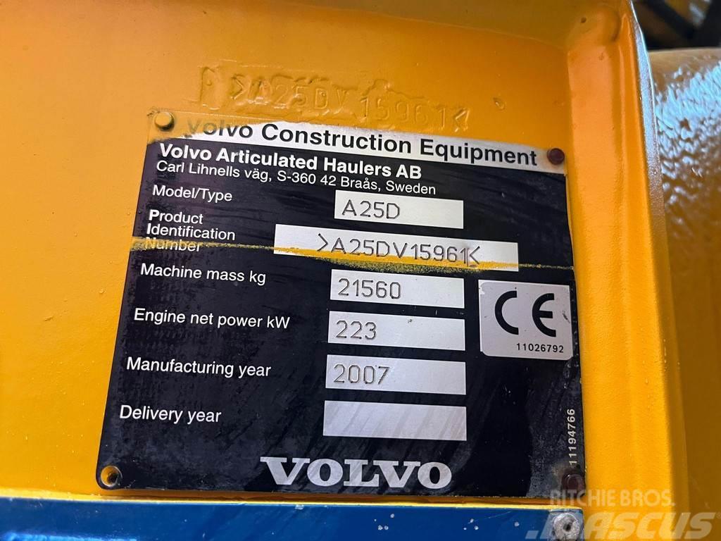 Volvo A 25 D 6x6 Dumpers εργοταξίου