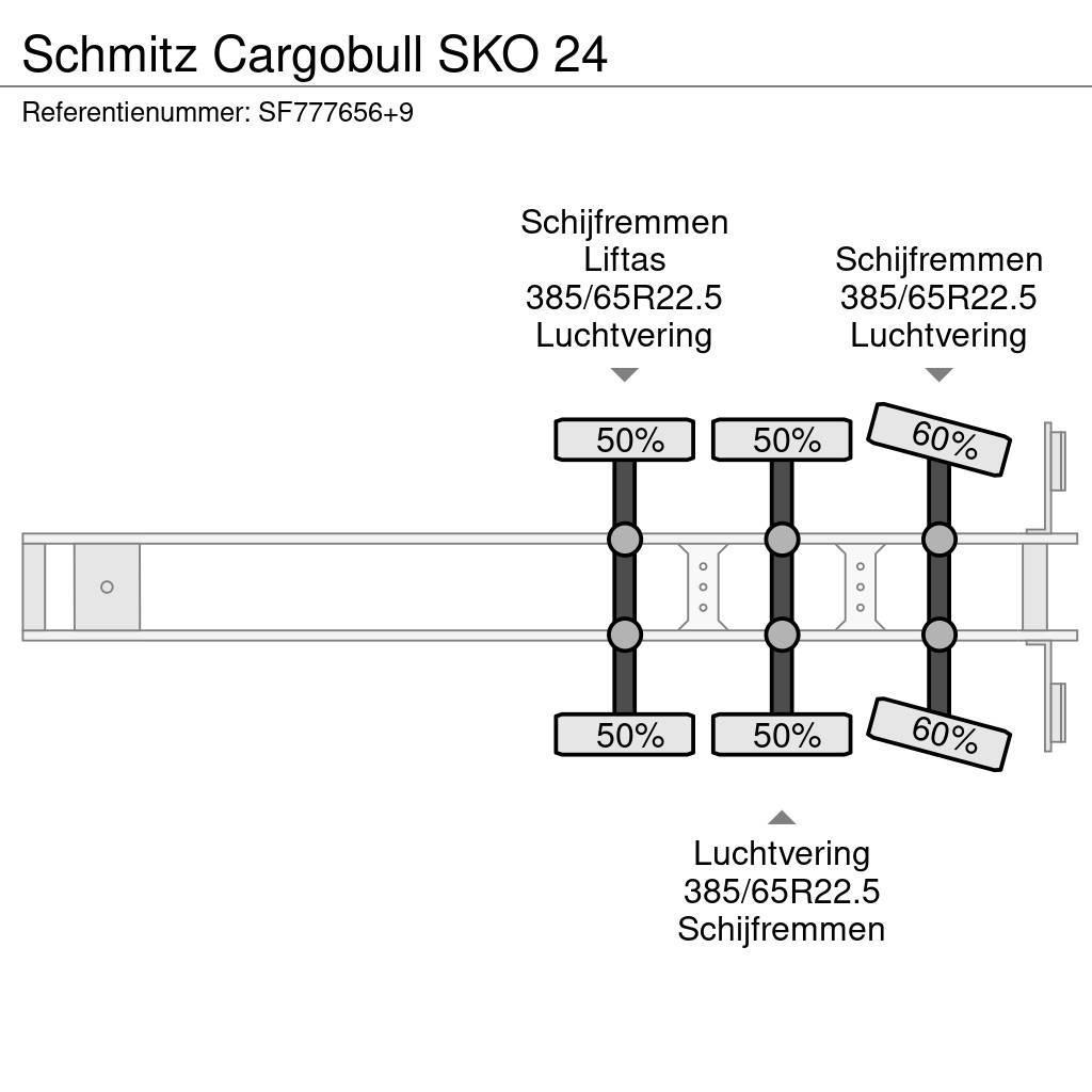 Schmitz Cargobull SKO 24 Ημιρυμούλκες κόφα