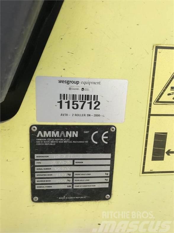 Ammann AV70-2 Οδοστρωτήρες συνδυαστικοί
