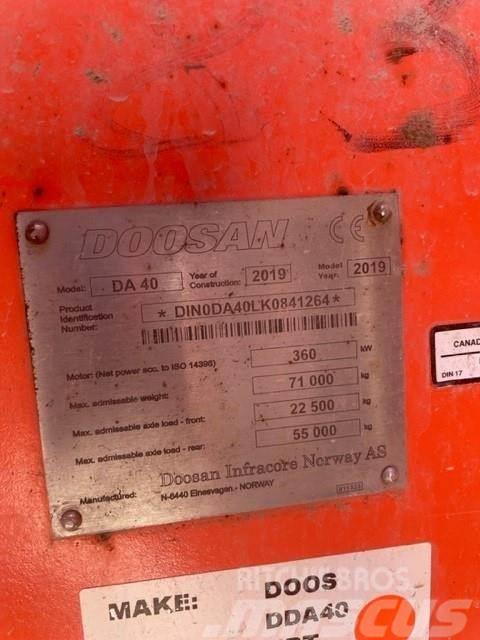 Doosan DA40-5 Σπαστό Dump Truck ADT