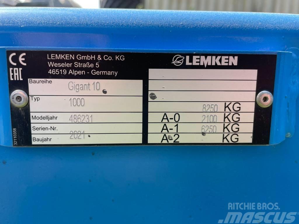 Lemken System Trac Gigant 10/1000 System-Kompaktor Καλλιεργητές - Ρίπερ