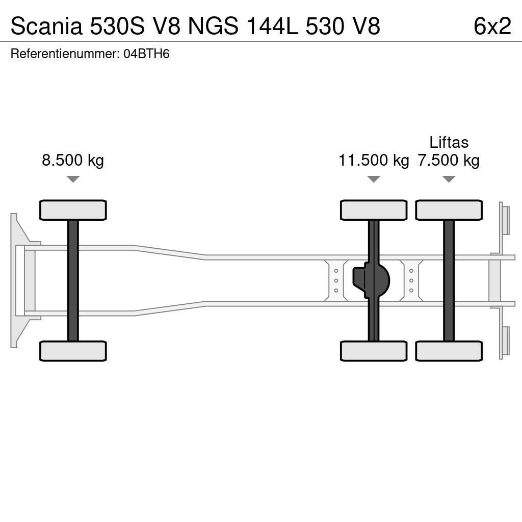 Scania 530S V8 NGS 144L 530 V8 Φορτηγά Κόφα