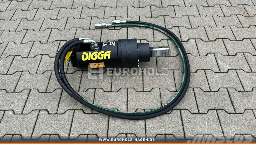  [Digga] Digga PDX2 Erdbohrer Motor mit Schläuchen Τρυπάνια