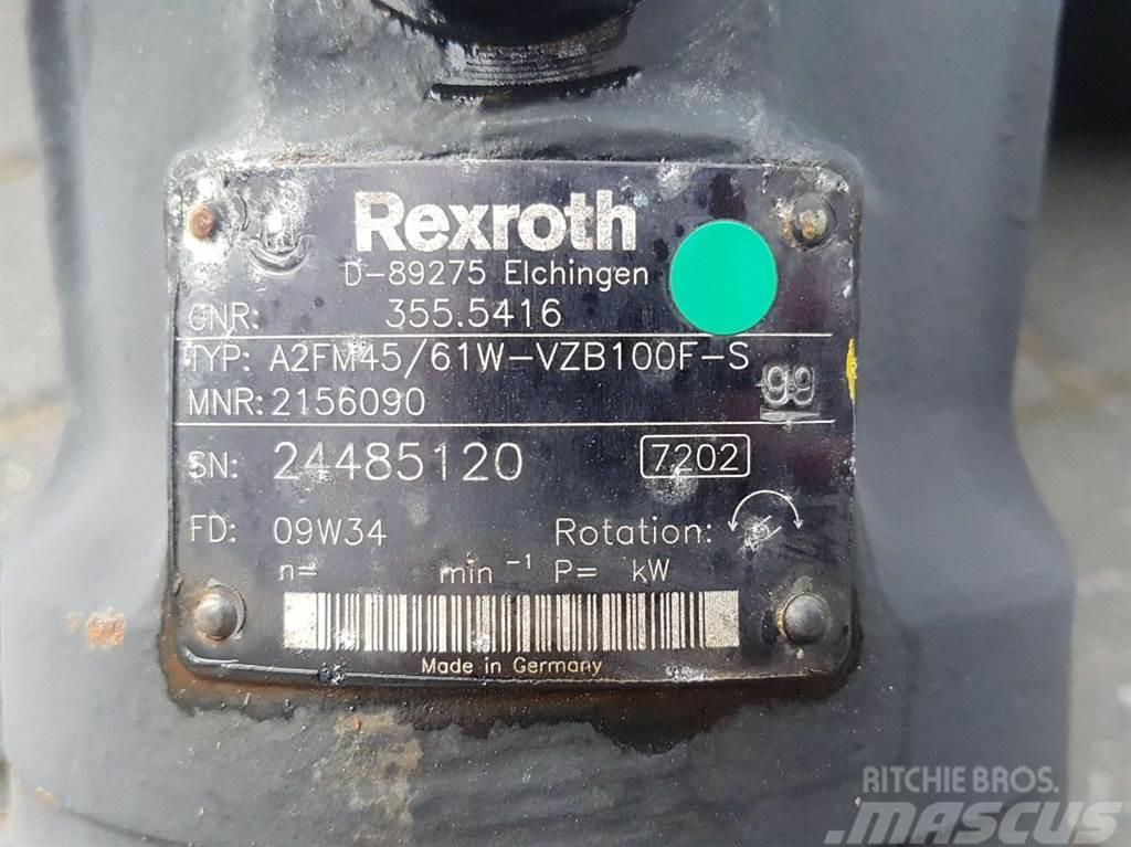Rexroth A2FM45/61W-R902156090-Drive motor/Fahrmotor Υδραυλικά