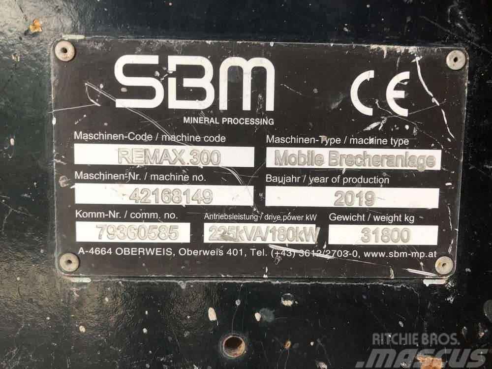 SBM Remax 300 Κινητοί σπαστήρες