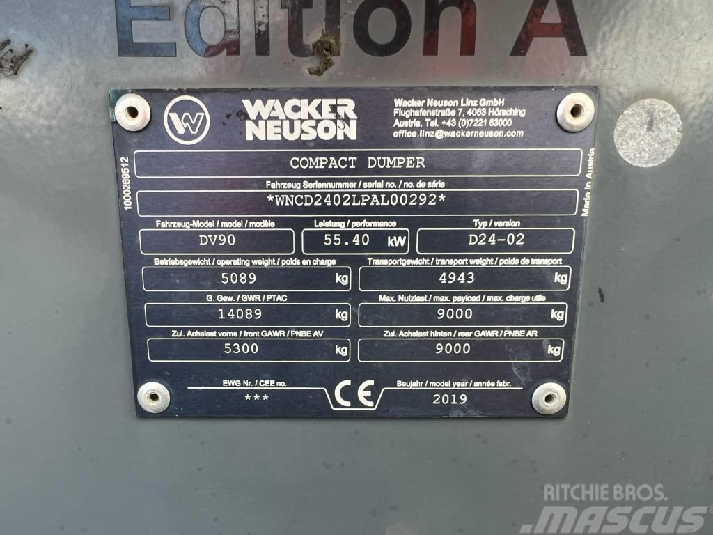 Wacker Neuson DV 90 Dumpers εργοταξίου