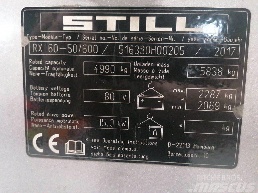 Still RX60-50/600 Ηλεκτρικά περονοφόρα ανυψωτικά κλαρκ