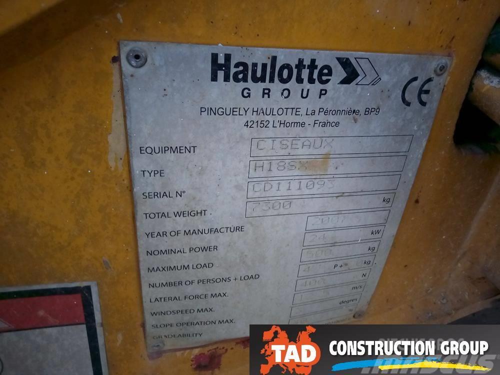 Haulotte H 18 SX Ανυψωτήρες ψαλιδωτής άρθρωσης
