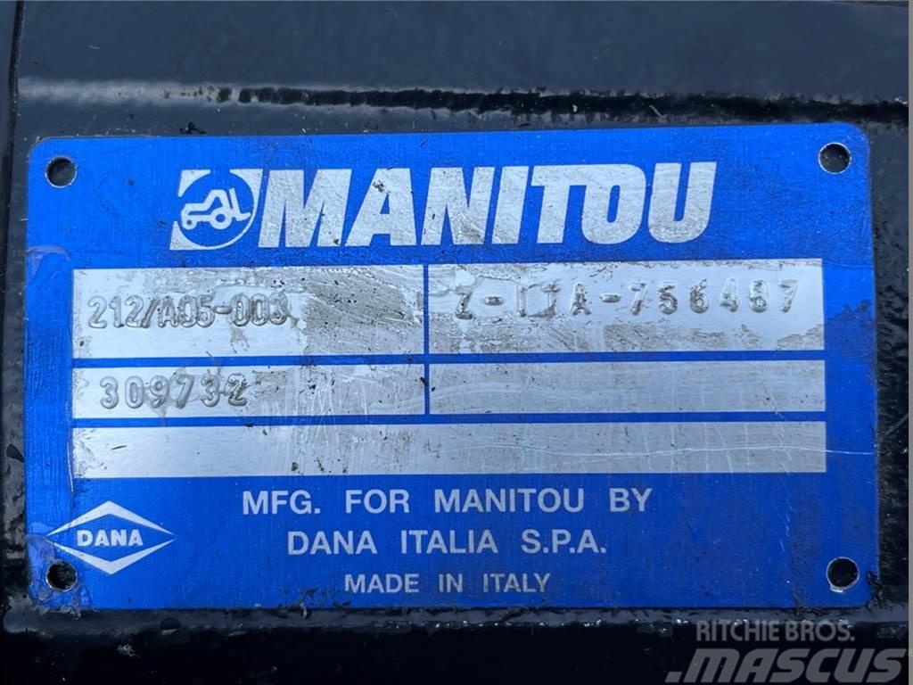Manitou 309732-Spicer Dana 212/A05-003-Axle/Achse/As Άξονες