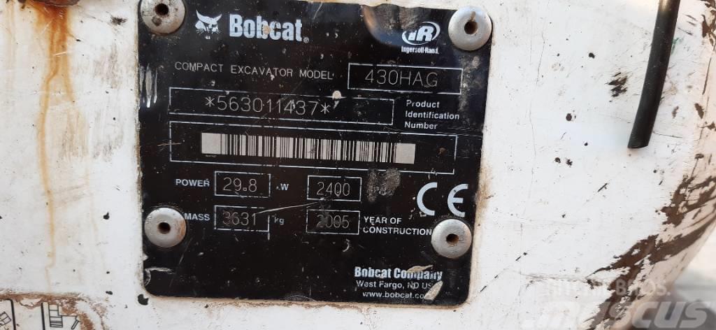 Bobcat 430 HAG Εκσκαφάκι (διαβολάκι) < 7t