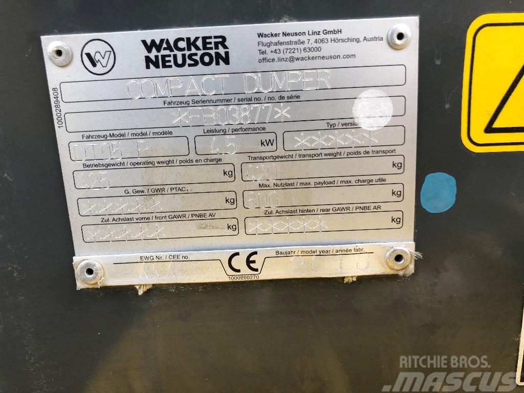 Wacker Neuson DT 05 Ερπυστριοφόρα Dumpers - Ντάμπερ