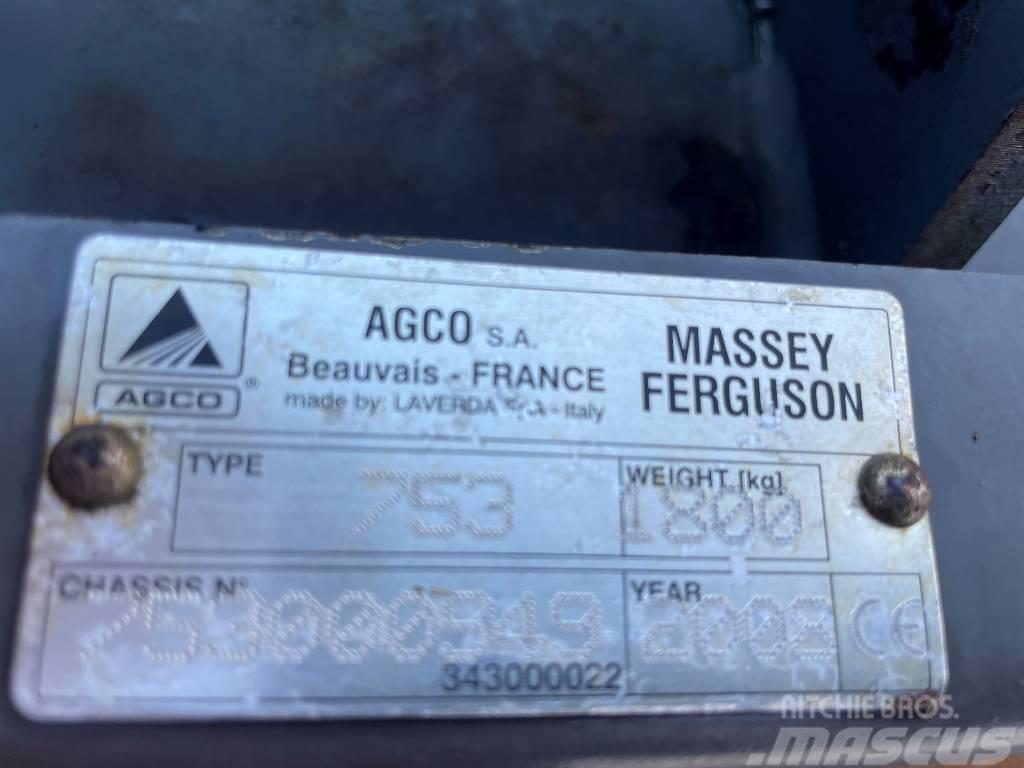  Skärbord / Header  Massey Ferguson 753  / 7246 Κεφαλές θεριζοαλωνιστικών μηχανών