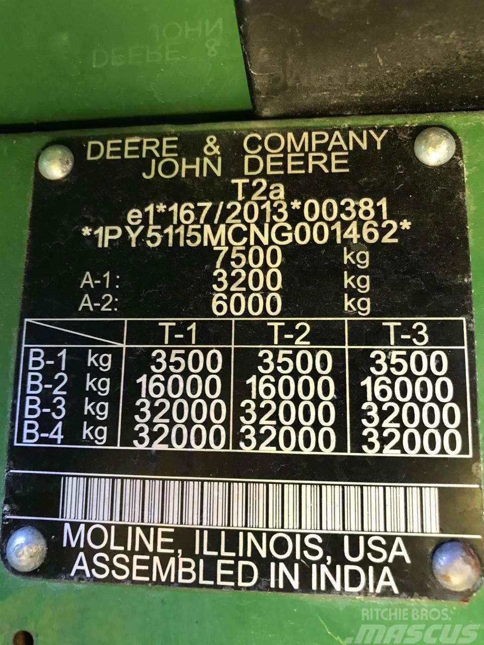 John Deere 5115M Τρακτέρ