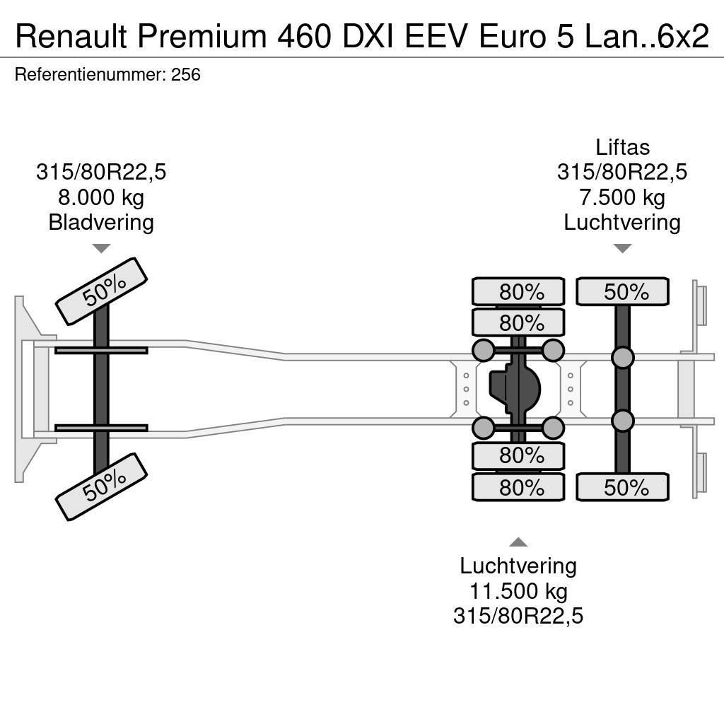 Renault Premium 460 DXI EEV Euro 5 Lander 6x2 Meiller 20 T Φορτηγά ανατροπή με γάντζο