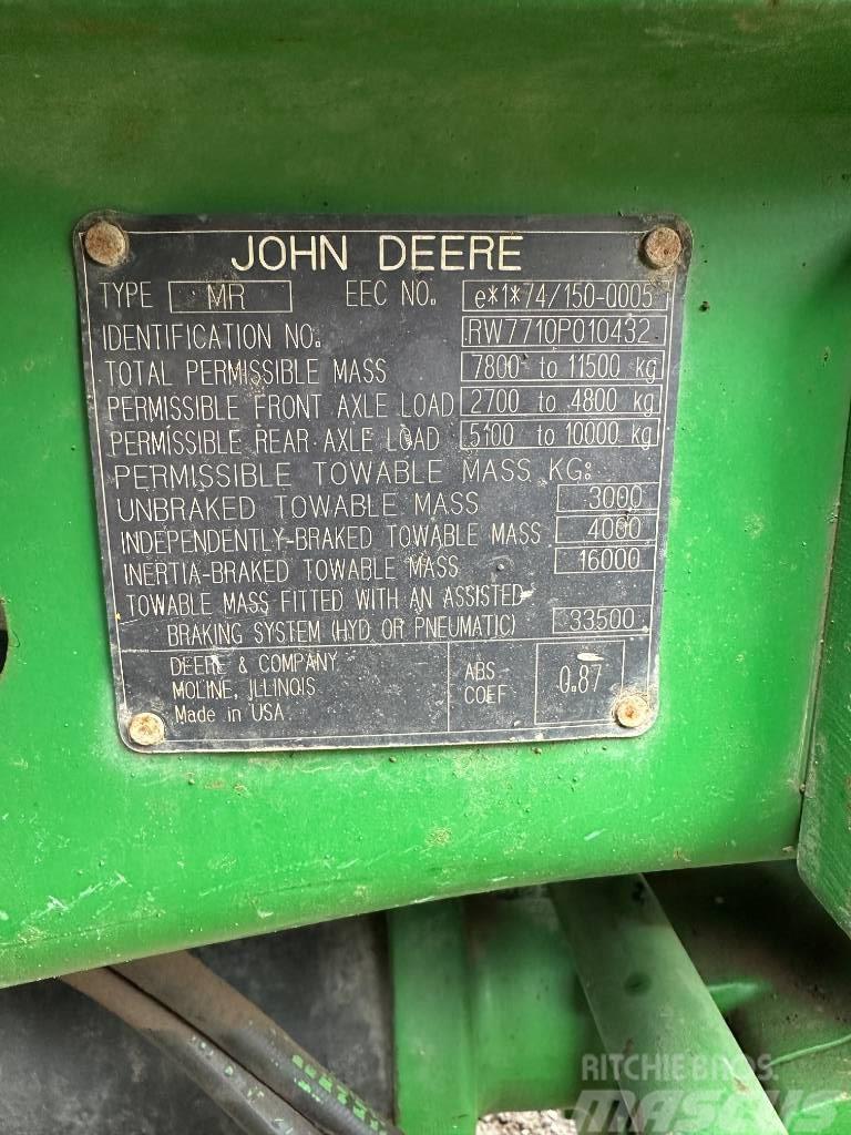 John Deere 7710 Τρακτέρ