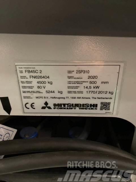 Mitsubishi FB45C 2 Ηλεκτρικά περονοφόρα ανυψωτικά κλαρκ