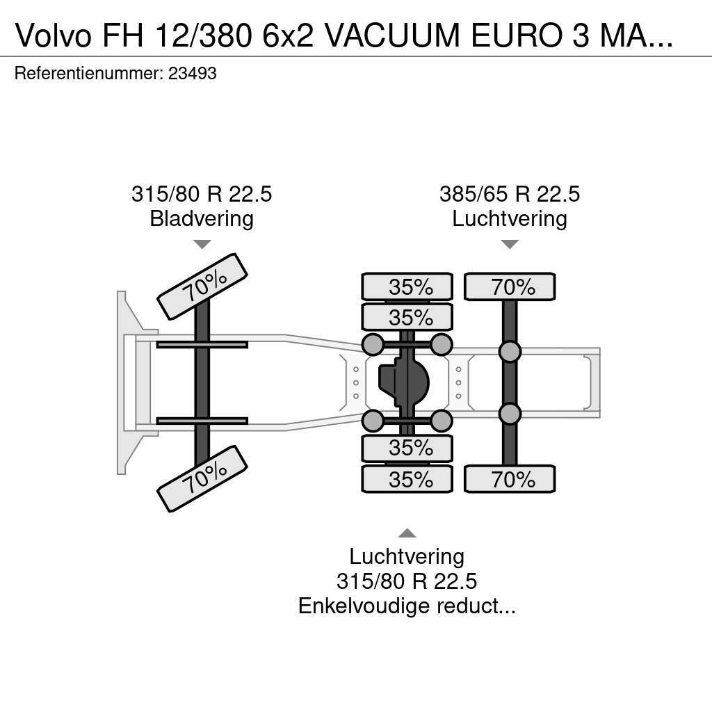 Volvo FH 12/380 6x2 VACUUM EURO 3 MANUAL GEARBOX 758.100 Τράκτορες