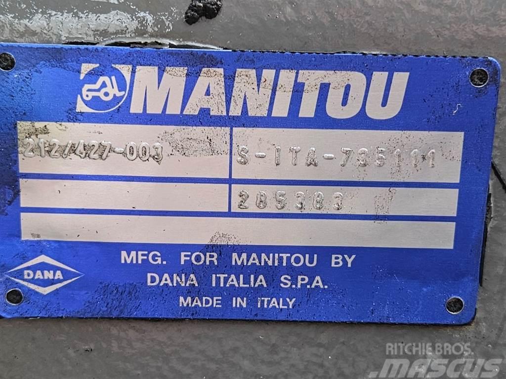 Manitou MT932-Spicer Dana 212/427-003-Axle/Achse/As Άξονες