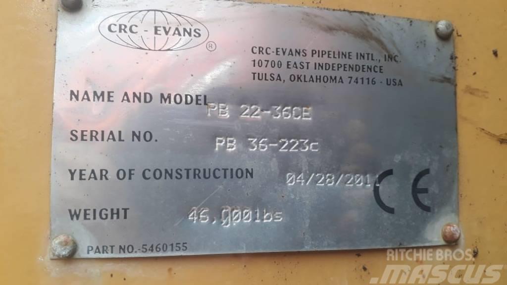 CRC-Evans PB 22-36 CE Μηχανές κάμψης σωλήνων
