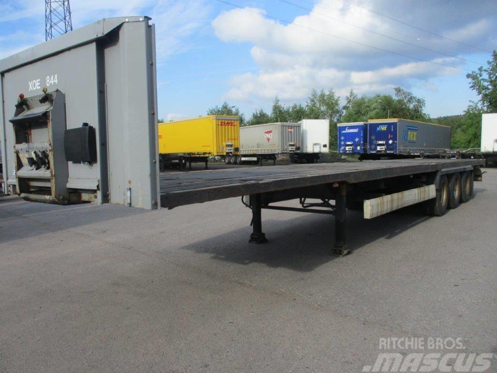 Krone FLATBED WITH CONTAINER LOCKS Επίπεδες/πλευρικώς ανοιγόμενες ημιρυμούλκες