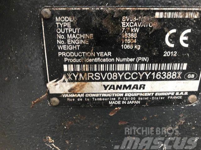 Yanmar SV08-1 Εκσκαφάκι (διαβολάκι) < 7t
