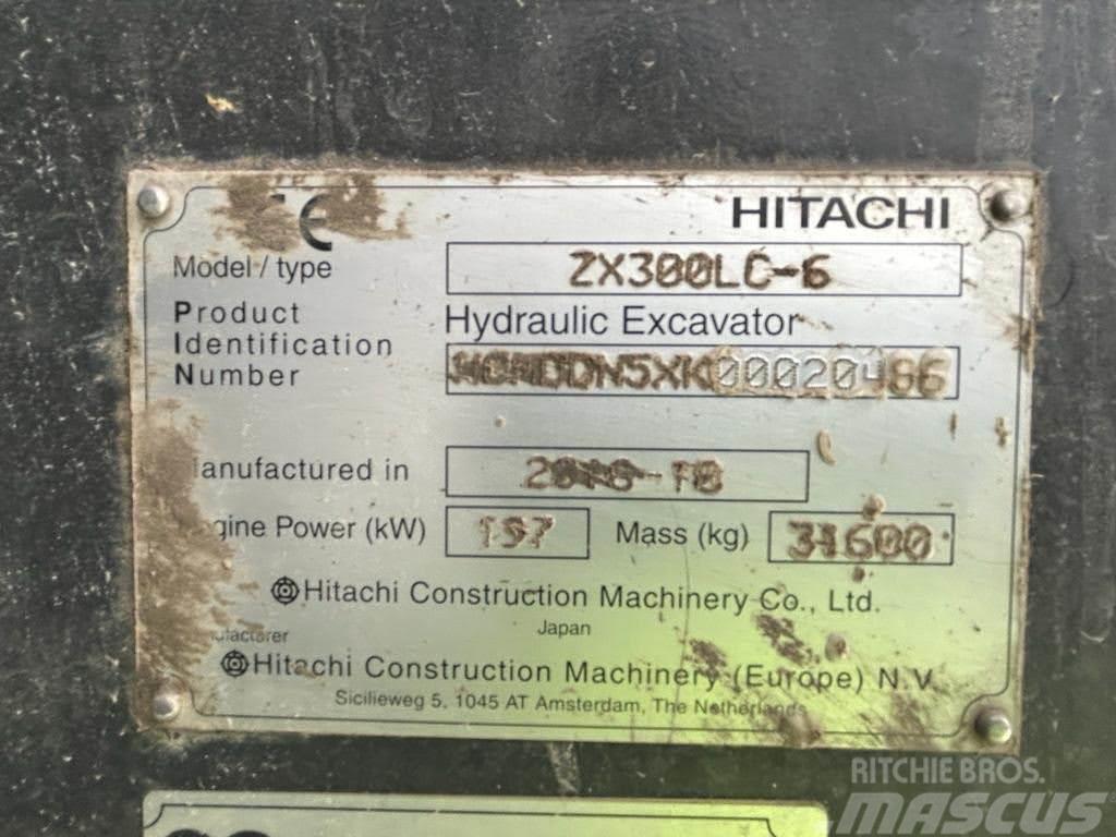 Hitachi ZX 300 LC-6 Εκσκαφείς με ερπύστριες