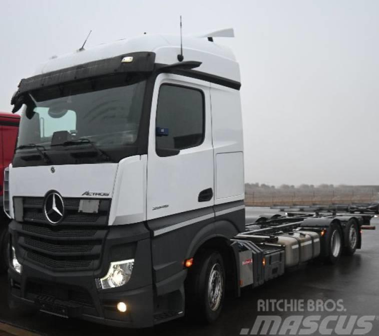 Mercedes-Benz Actros 2545 LnR MP5 E6 / 2021/ Low Deck / Mega / Φορτηγά για εμπορευματοκιβώτια