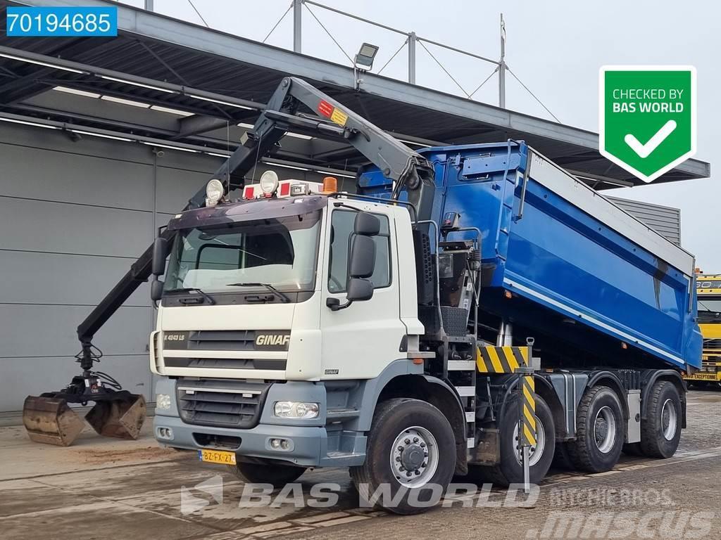 Ginaf X4243LS 8X4 NL-Truck HMF1643 Z2 Crane Kran EURO 5 Φορτηγά Ανατροπή