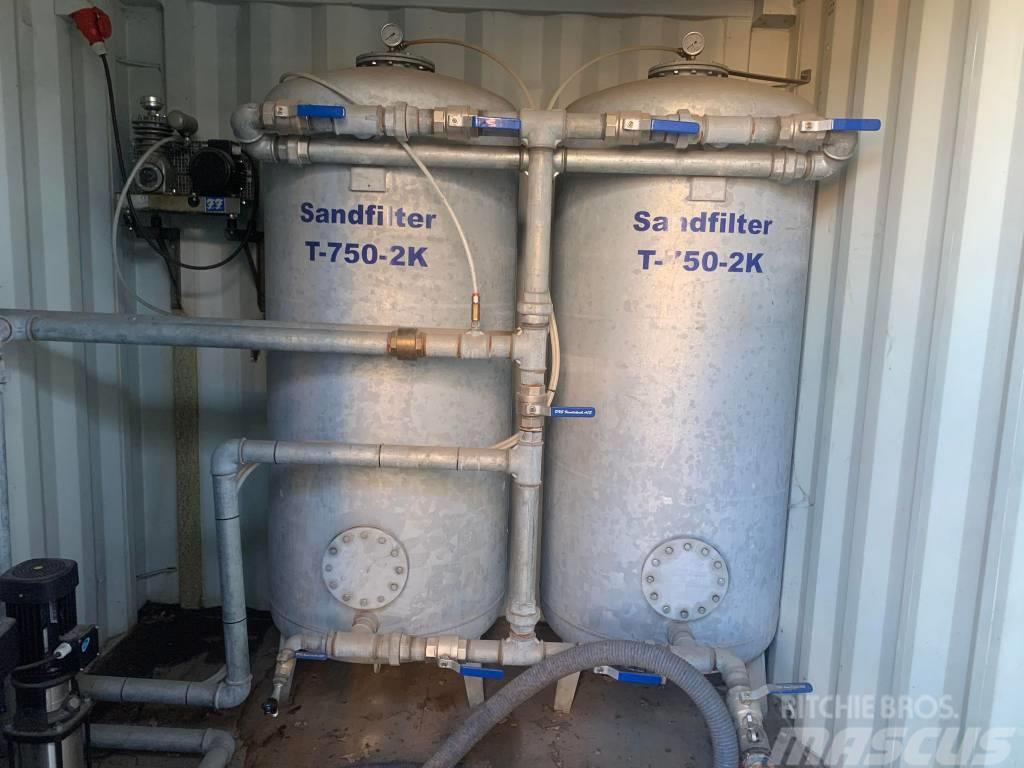  Mobil water treatment plant container 5 foot Mobil Μονάδες αποβλήτων