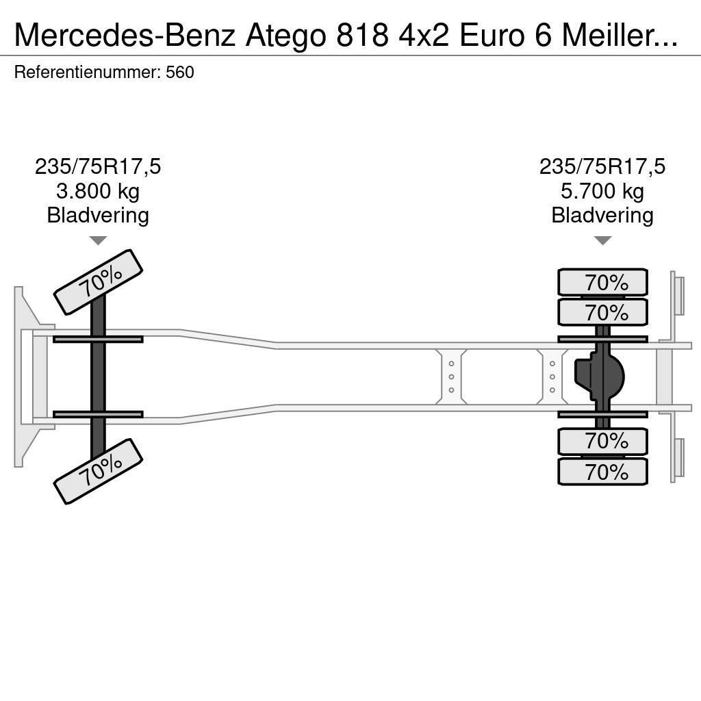 Mercedes-Benz Atego 818 4x2 Euro 6 Meiller 3 Seitenkipper 2 Piec Φορτηγά Ανατροπή