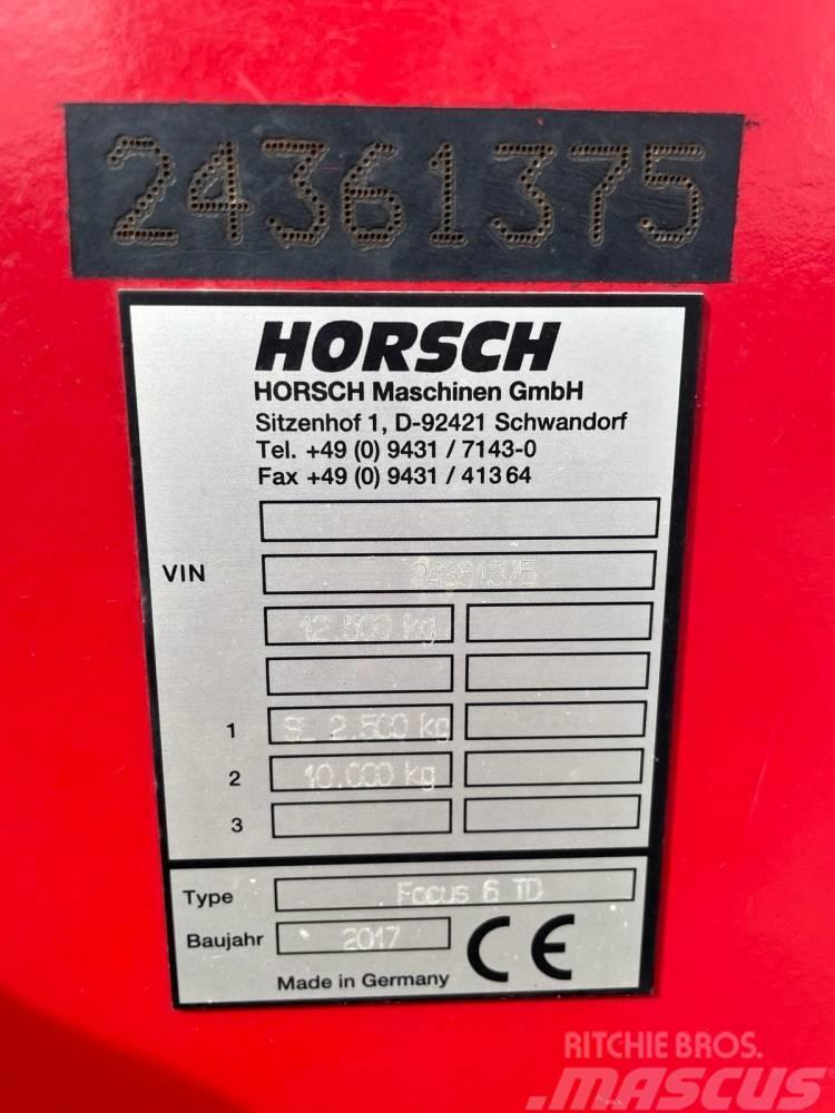 Horsch Focus 6 TD Συνδυαστικοί σπορείς