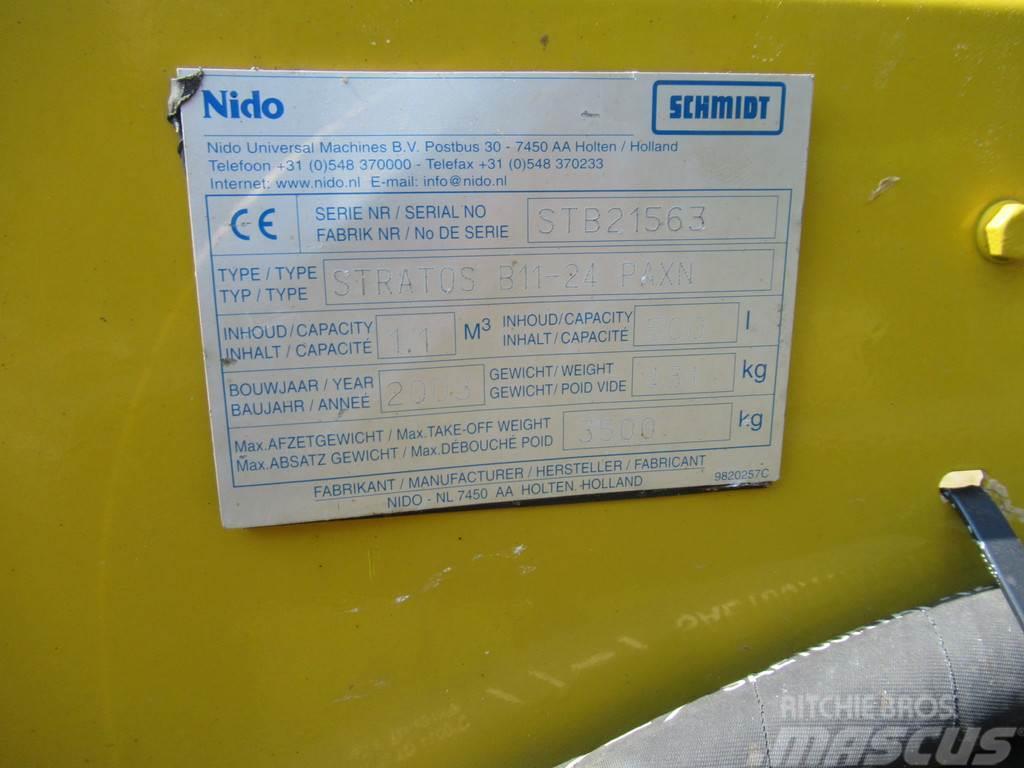 Nido STRATOS B11-24 PAXN 1,1 m3 + 500L Zoutstrooier Sal Pickup/Αγροτικό