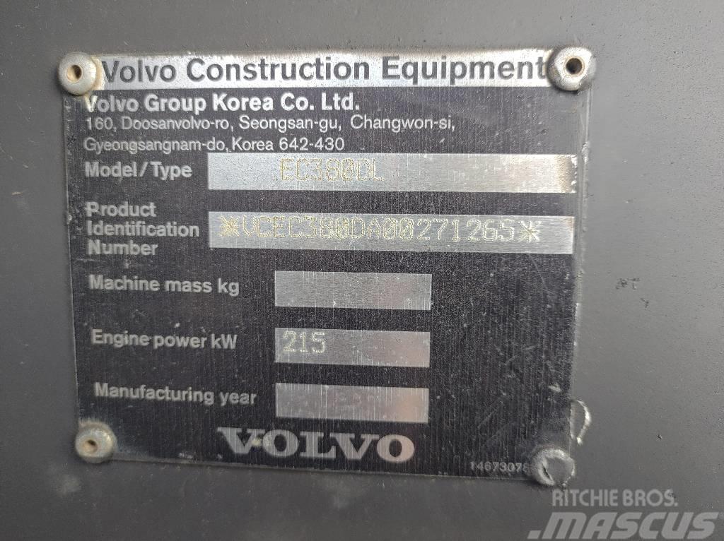 Volvo EC380DL Εκσκαφείς με ερπύστριες