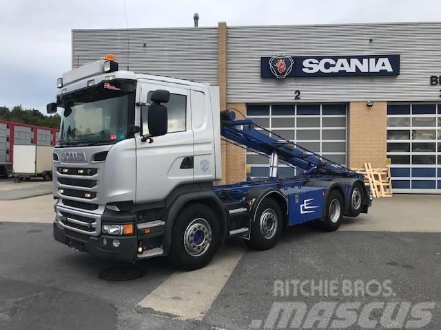 Scania R520 Φορτηγά με γερανό & γάτζο