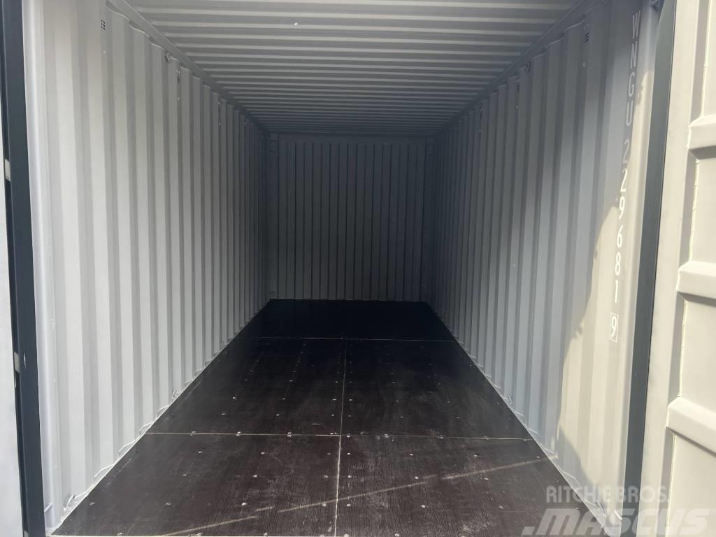  20' DV Lagercontainer ONE WAY Seecontainer/RAL7016 Container αποθήκευσης