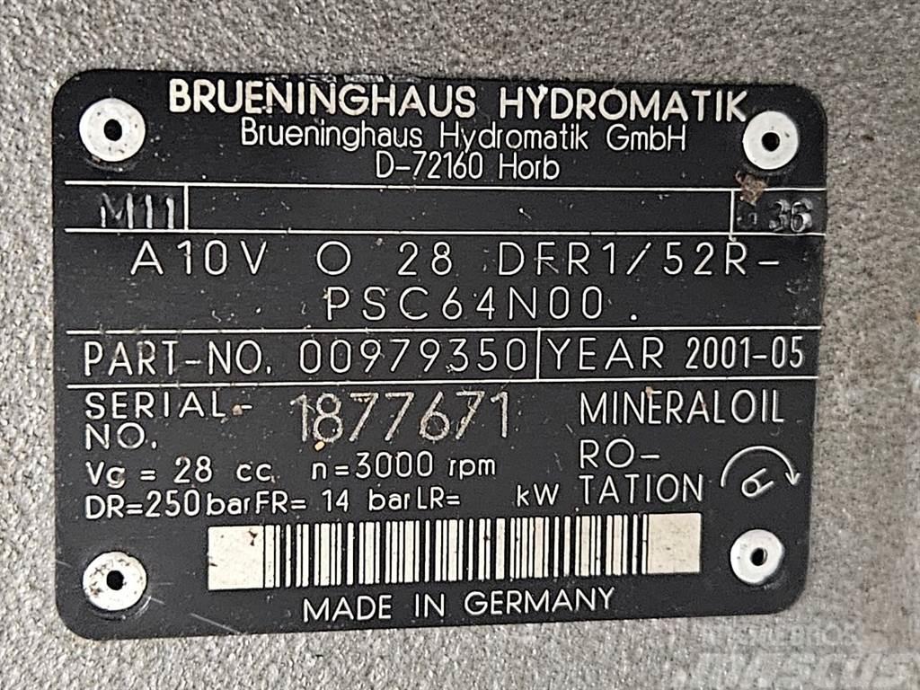Brueninghaus Hydromatik A10VO28DFR1/52R-Load sensing pump Υδραυλικά