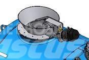 D-tec tanker manhole / filling funnel Ρυμούλκες βυτίων