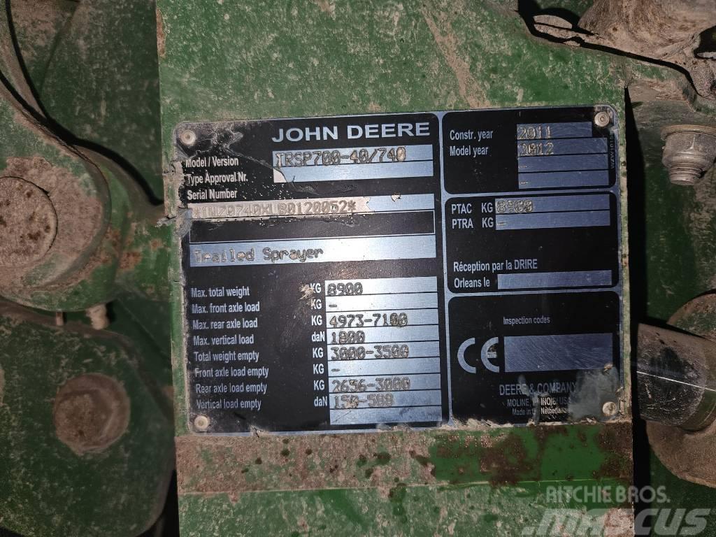 John Deere 740 Ρυμουλκούμενα ψεκαστικά