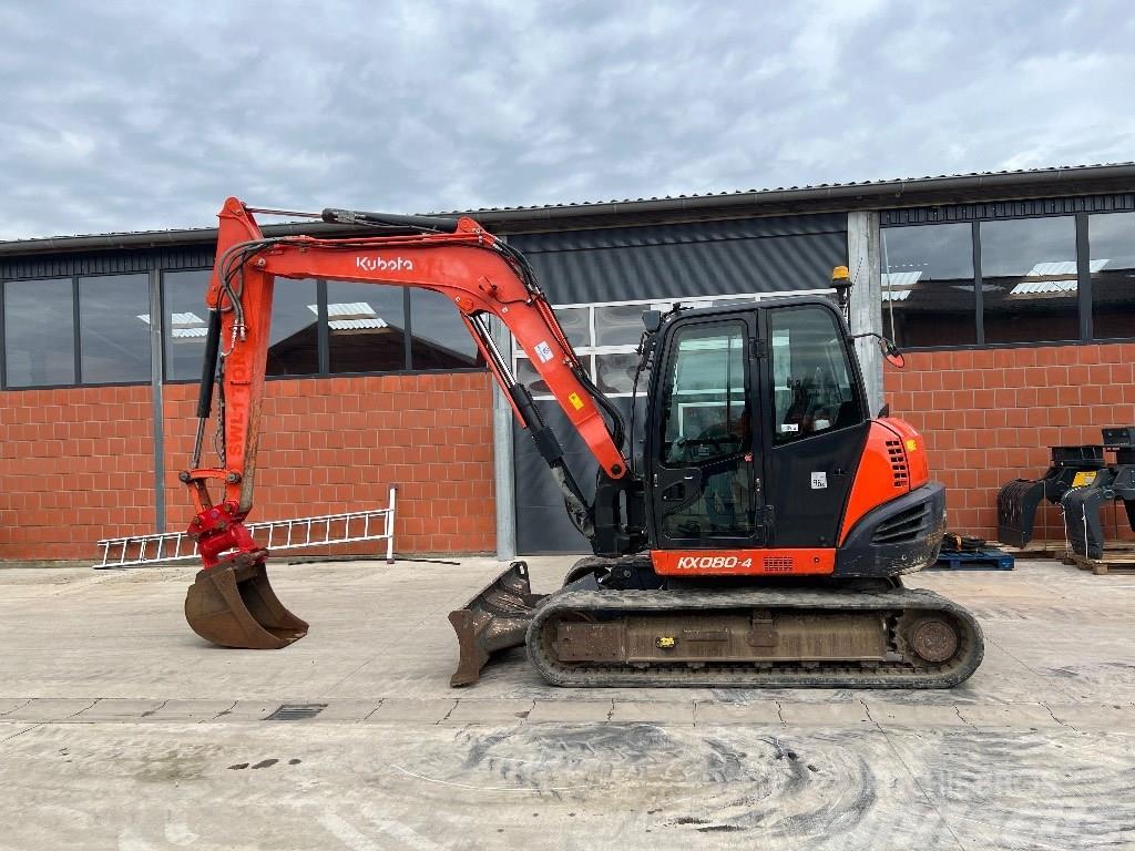 Kubota KX 080-4 Powertilt Μίνι εκσκαφείς 7t - 12t