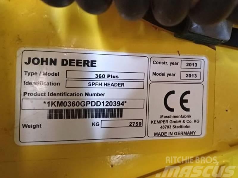 John Deere 7280 i Ενσιρωκοπτικές μηχανές