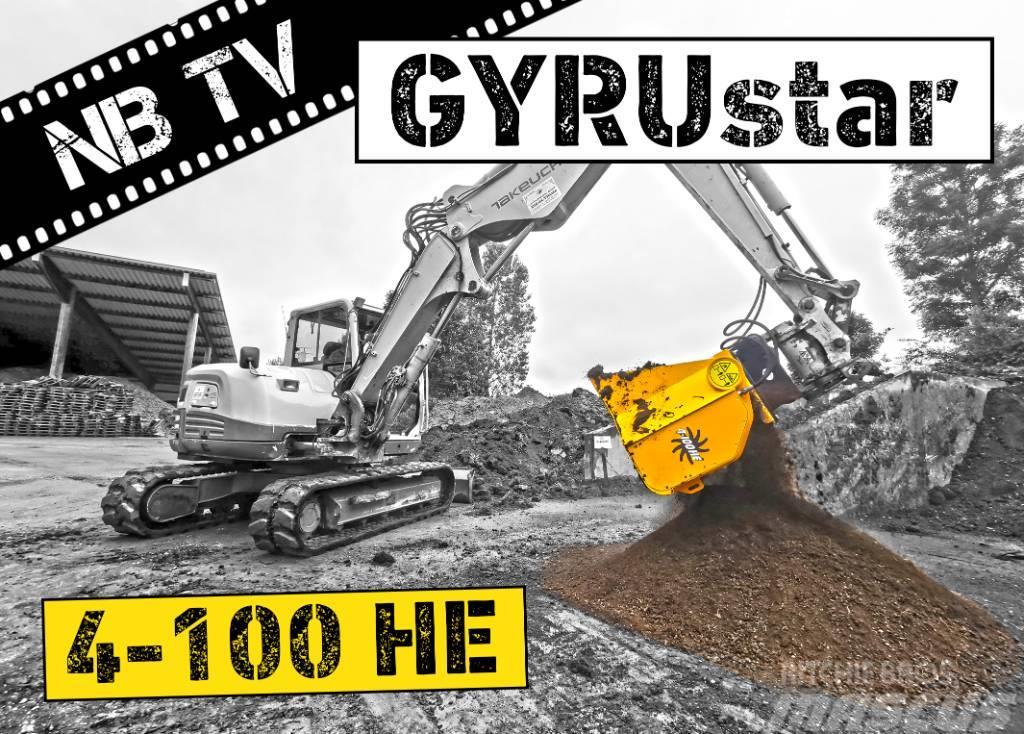 Gyru-Star 4-100HE | Siebschaufel Bagger ab 7 t Κάδοι κοσκινίσματος
