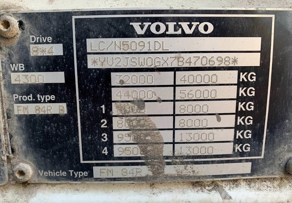 Volvo FM460 8X4 Φορτηγά Ανατροπή