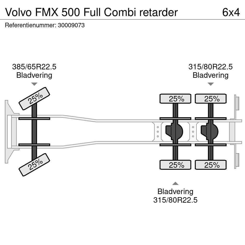 Volvo FMX 500 Full Combi retarder Άλλα Φορτηγά