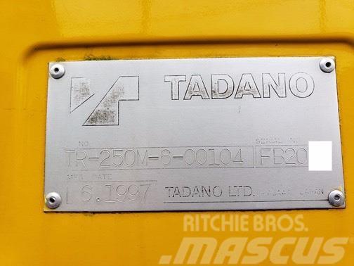 Tadano TR250M-6 Γερανοί ανώμαλου εδάφους