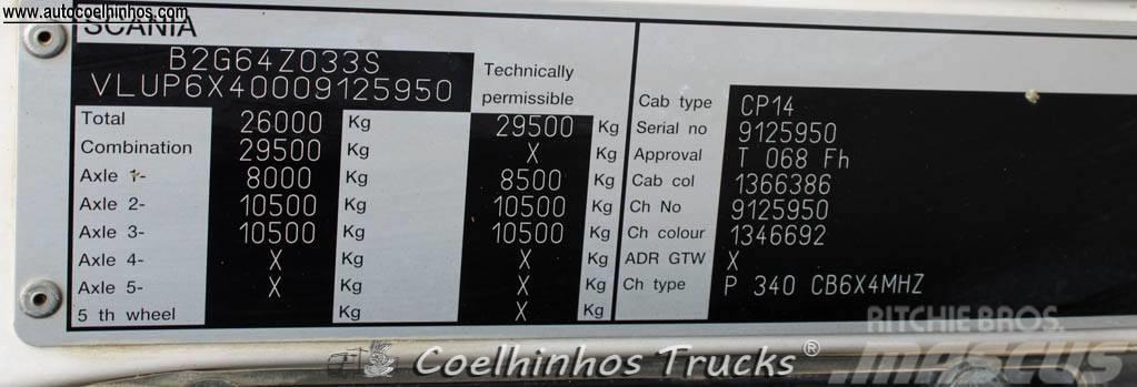 Scania P 340 Φορτηγά Ανατροπή