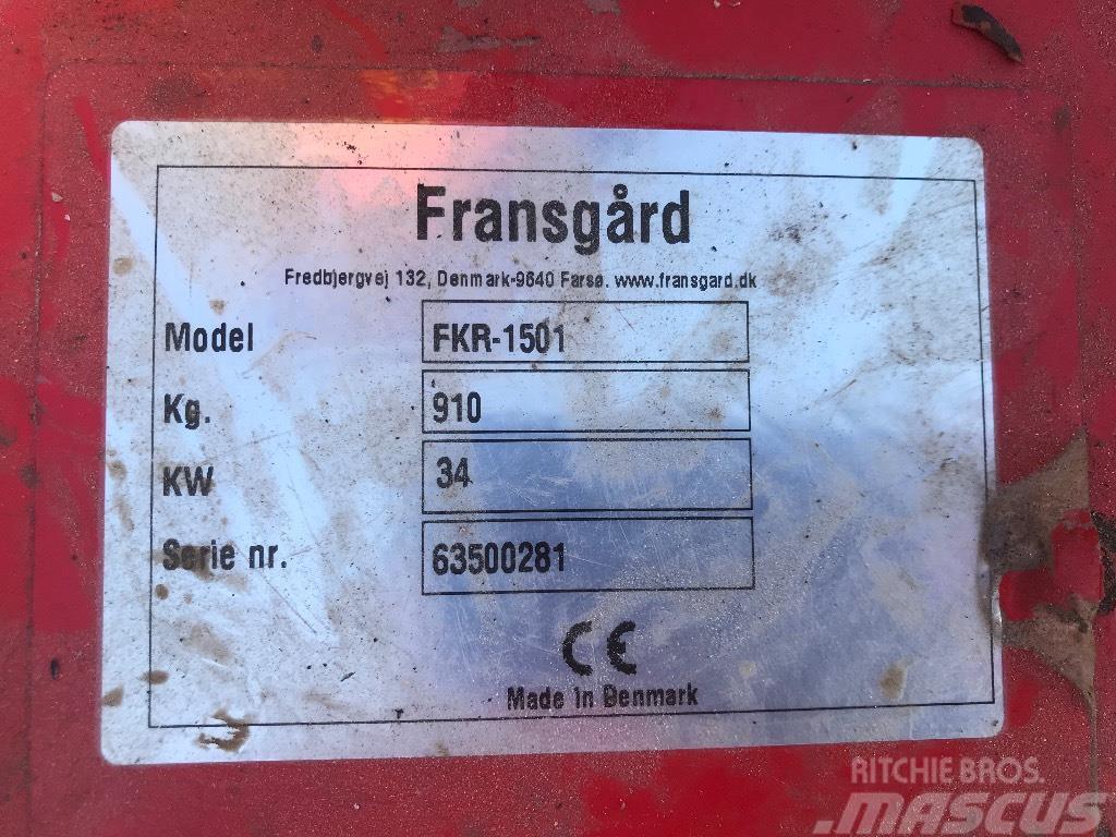 Fransgård FKR 1501 Χορτοκοπτικά και κορυφολόγοι βοσκοτόπων