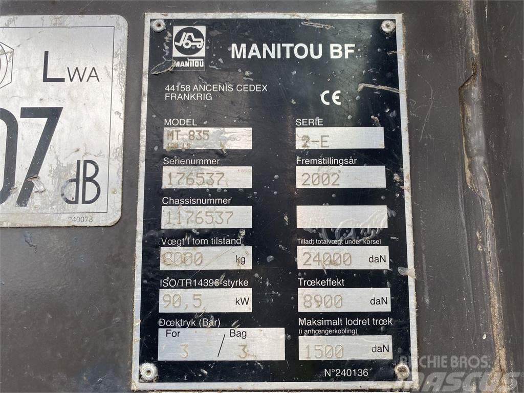 Manitou MT835-120LS Τηλεσκοπικοί ανυψωτές